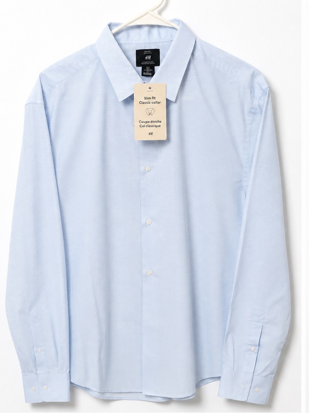 Men's Light Blue Dress Shirt - Classic Fit